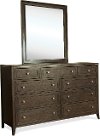 Modern Carbon Gray Mirror - Joelle-2