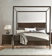 Modern Carbon Gray Nightstand - Joelle-3
