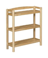 Blonde 3-Tier Media Console - Exmore