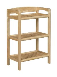 Blonde Low Bookcase/Media Tower - Abingdon