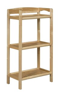 Blonde Bookcase/Media Tower - Abingdon