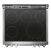 LUTE4619SN LG Signature Slide-in Electric Range with Double Oven - Textured Steel