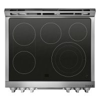 LUTE4619SN LG Signature Slide-in Electric Range with Double Oven - Textured Steel