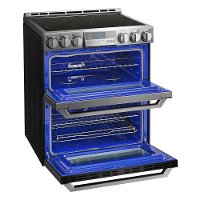 LUTE4619SN LG Signature Slide-in Electric Range with Double Oven - Textured Steel-3