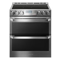 LUTE4619SN LG Signature Slide-in Electric Range with Double Oven - Textured Steel-4