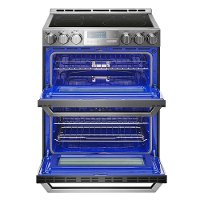 LUTE4619SN LG Signature Slide-in Electric Range with Double Oven - Textured Steel-6