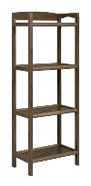 Antique Chestnut Tall Bookcase/Media Tower - Abingdon