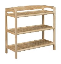 Blonde Bookshelf/Media Console - Abingdon