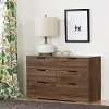 11281 Holland Modern Farmhouse Walnut Dresser - South Shore