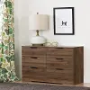 11281 Modern Farmhouse Walnut Dresser - Holland
