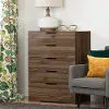 11282 Modern Farmhouse Walnut Chest - Holland