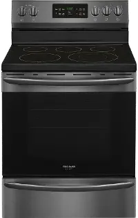 FGEF3036TD-PROJECT Frigidaire Gallery 30 Inch Electric Range - Black Stainless Steel
