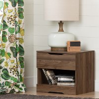 11284 Modern Farmhouse Walnut Nightstand - Holland