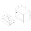 11284 Modern Farmhouse Walnut Nightstand - Holland-6