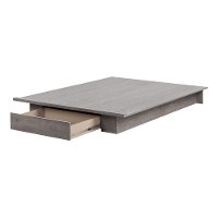 11288 Modern Farmhouse Sand Oak Full-Queen Platform Bed - Holland-2
