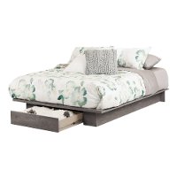 11288 Modern Farmhouse Sand Oak Full-Queen Platform Bed - Holland-5