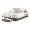 11288 Modern Farmhouse Sand Oak Full-Queen Size Platform Bed - Holland-5