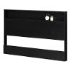 11290 Modern Farmhouse Black Full-Queen Size Headboard - Holland-3