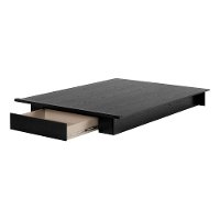 11293 Modern Farmhouse Black Full-Queen Platform Bed - Holland-2
