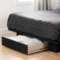 11293 Modern Farmhouse Black Full-Queen Platform Bed - Holland-3