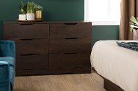 11158 Modern Farmhouse Brown Oak Dresser - Holland-6