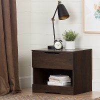 11166 Modern Farmhouse Brown Oak Nightstand - Holland