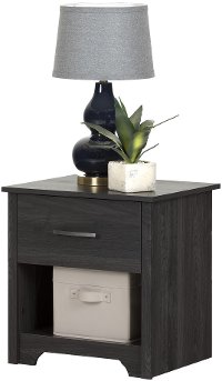 11315 Gray Oak Nightstand - Fusion-6