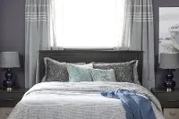 11316 Fusion Gray Oak Full/Queen Headboard