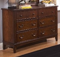 Classic Tobacco Brown Dresser - Chelsea Square