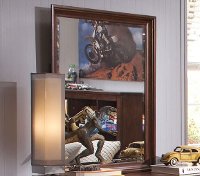 Classic Tobacco Brown Mirror - Chelsea Square