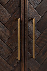 Chevron Wood Dining Room Buffet - Gramercy-2