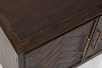 Chevron Wood Dining Room Buffet - Gramercy-3