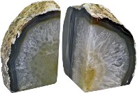 Medium Agate Bookend Pair