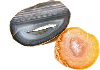 Assorted Thick Agate Small Slab