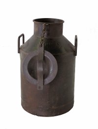 Aluminum Vintage Milk Can