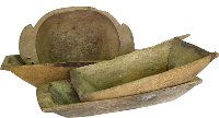 Assorted Turkish Wooden Dough Bowl