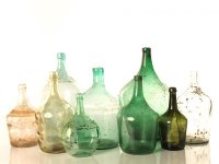 Assorted Medium Antique Glass Bottle