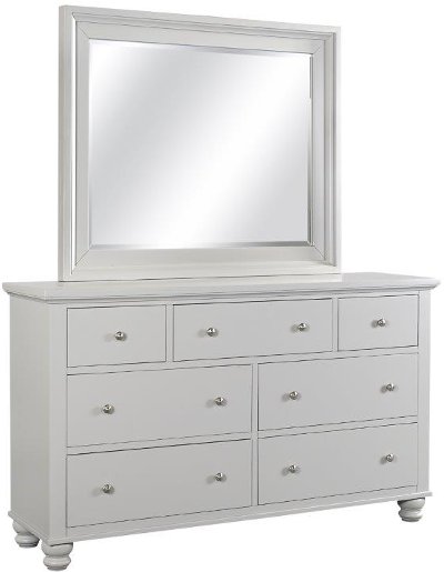 Classic Traditional Gray Dresser - Cambridge