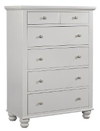 Classic Traditional Gray Chest of Drawers - Cambridge-2