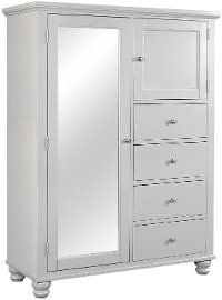 Classic Traditional Gray Chiffarobe - Cambridge-2