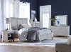 Clearance Classic Gray 4 Piece King Bedroom Set - Cambridge
