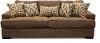 Casual Contemporary Walnut Brown Sofa - Renegade
