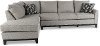 Slate Gray 2 Piece Sectional Sofa with LAF Chaise - Emerson