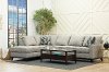 Slate Gray 2 Piece Sectional Sofa with LAF Chaise - Emerson-2