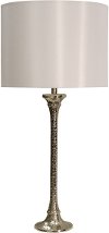 Hammered Texture Candle Stick Table Lamp