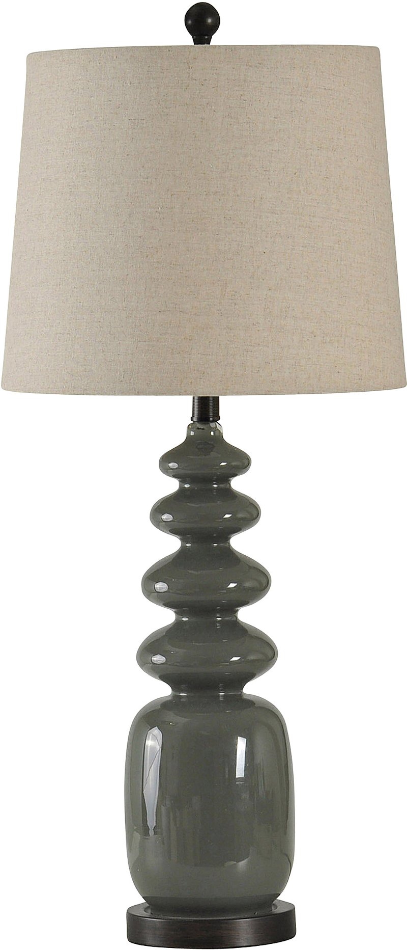 glass end table lamps