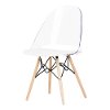 100275 Clear and White Eiffel Style Chair - Annexe-5