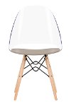 100276 Clear and Gray Eiffel Style Chair - Annexe-5