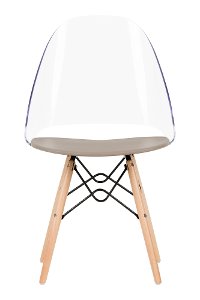 100276 Clear and Gray Eiffel Style Chair - Annexe-5