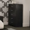 11279 Step One Black Tall Chest of Drawers - South Shore